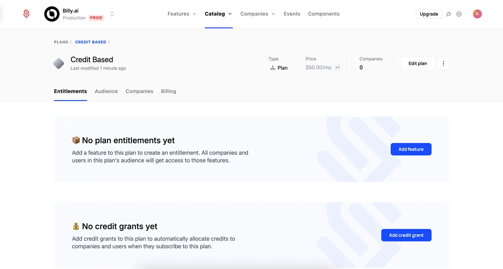Add Credit Grant 1