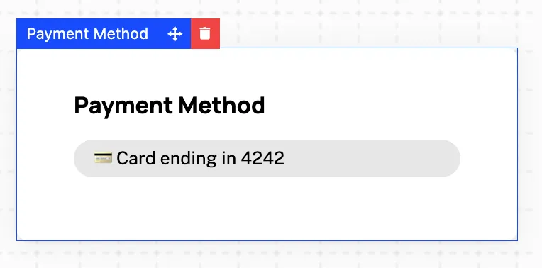 Payment method