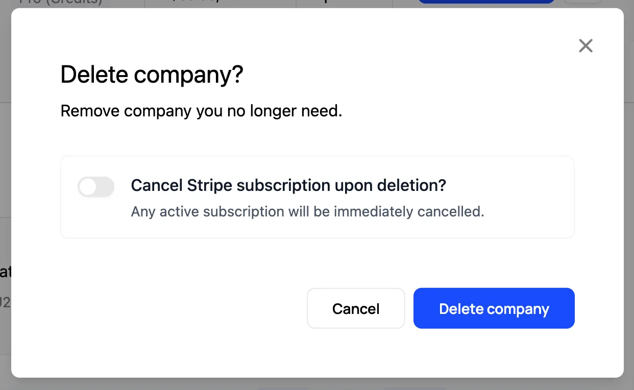 Delete Subscription